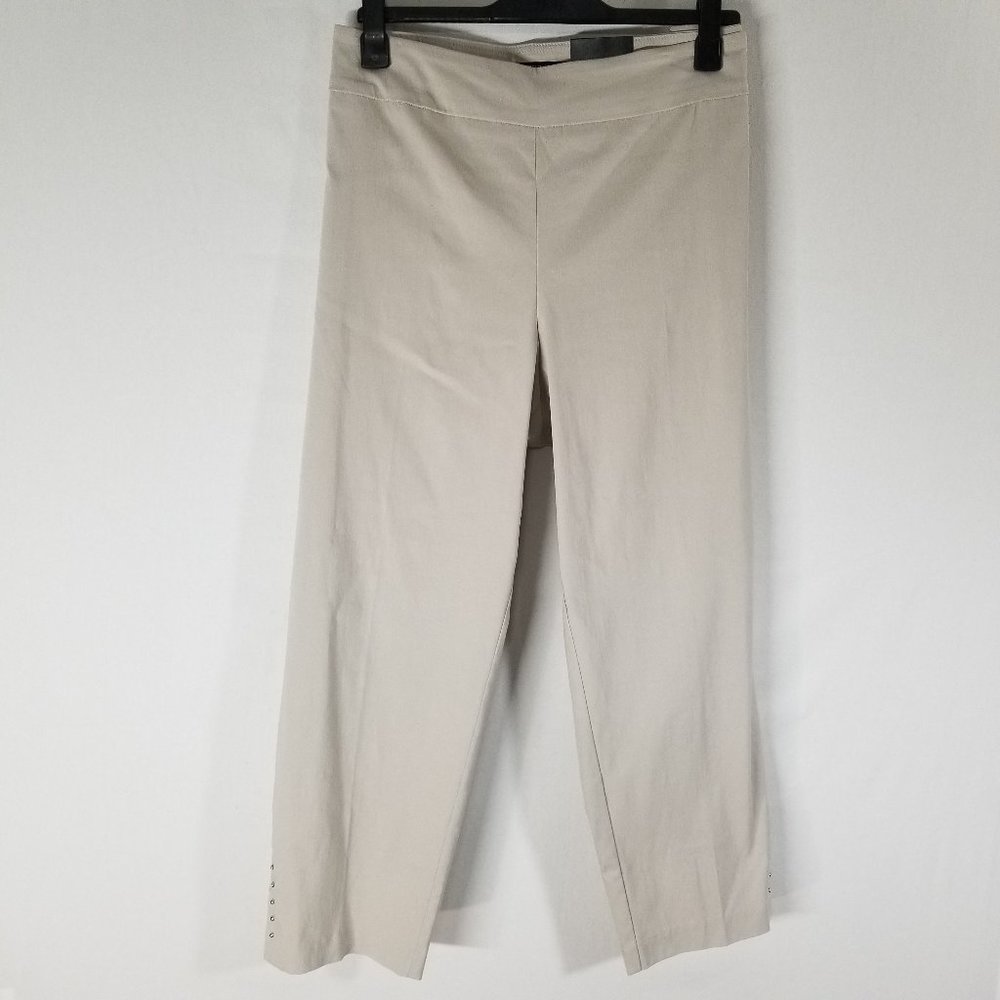 Roz&Ali Khaki Women's PullOn Pants Sz 24